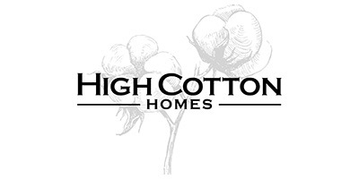 High Cotton Homes logo with cotton sketch