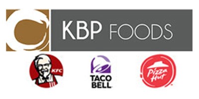 KBP Foods and fast-food logos
